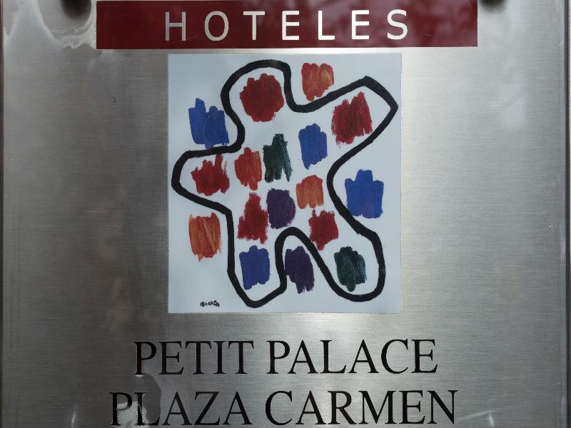 Petit Palace Plaza Del Carmen Мадрид Экстерьер фото